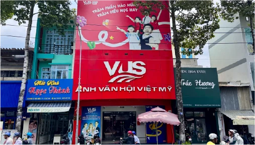 Hệ thống trung tâm tiếng Anh gần khu dân cư, trường học