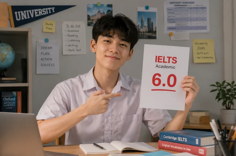 Học sinh cấp 3 cần IELTS 6.0