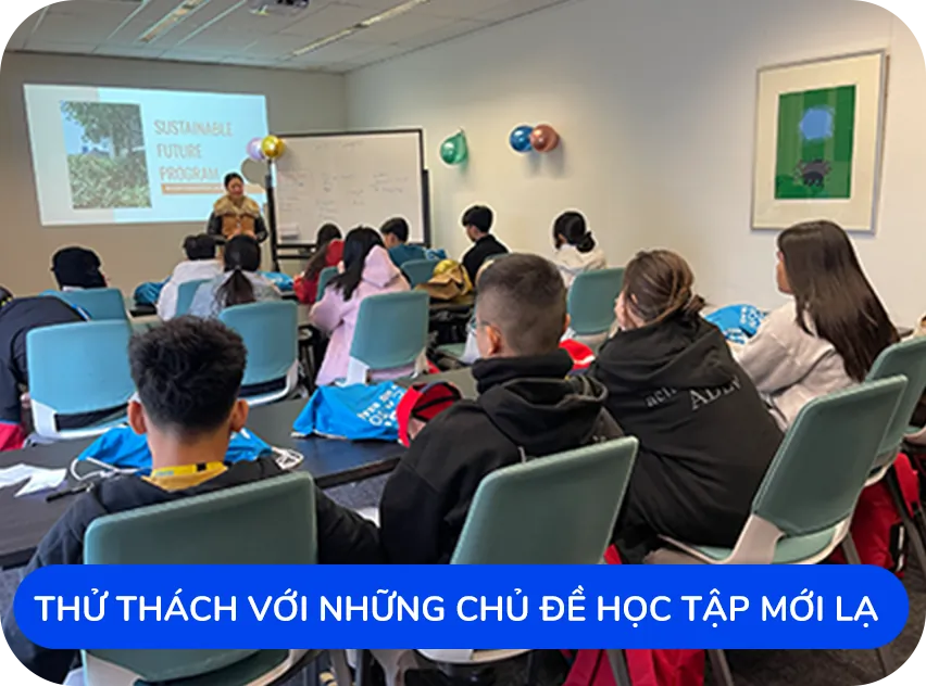 Thử thách với những chủ đề học tập mới lạ