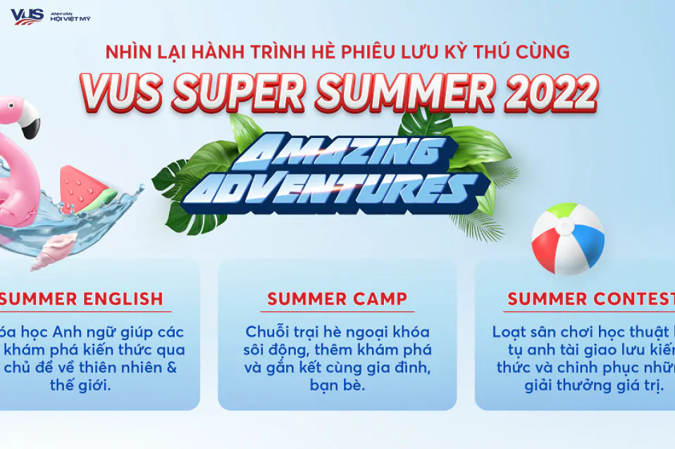 Nhìn lại hành trình Hè Phiêu Lưu Kỳ Thú cùng VUS Super Summer 2022