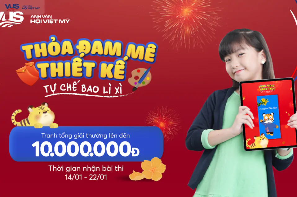 Cuộc thi “Thỏa đam mê thiết kế, tự chế bao lì xì” tại VUS