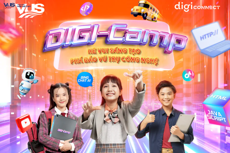 VUS ra mắt Trại hè công nghệ DIGI-Camp dành cho teen 11 - 16 tuổi