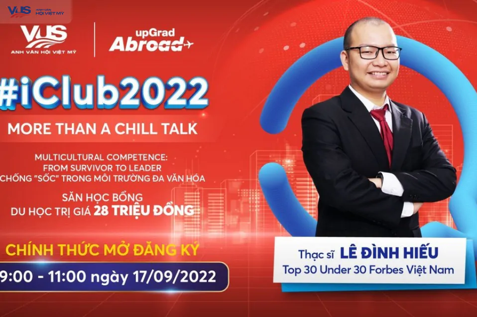 [Sắp diễn ra] iClub 2022: Fanmeeting với thầy Hiếu Ivy League!