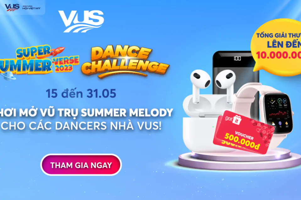 [VUS Dance Challenge] Quẫy vũ điệu non-stop, vì đa vũ trụ mùa hè của VUS là on top!