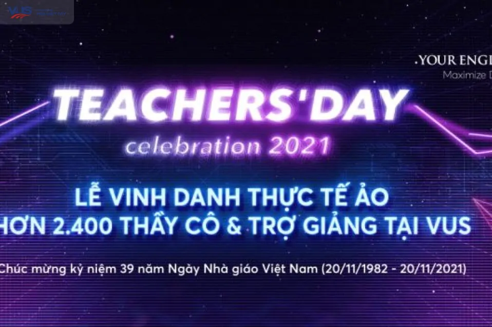 Lễ vinh danh thực tế ảo hơn 2.400 giáo viên và trợ giảng tại VUS