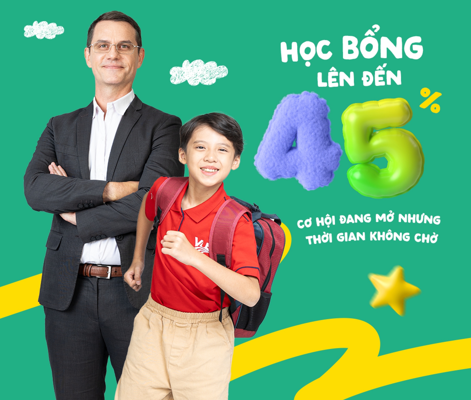 Học bổng lên đến 40% đăng ký tư vấn ngay