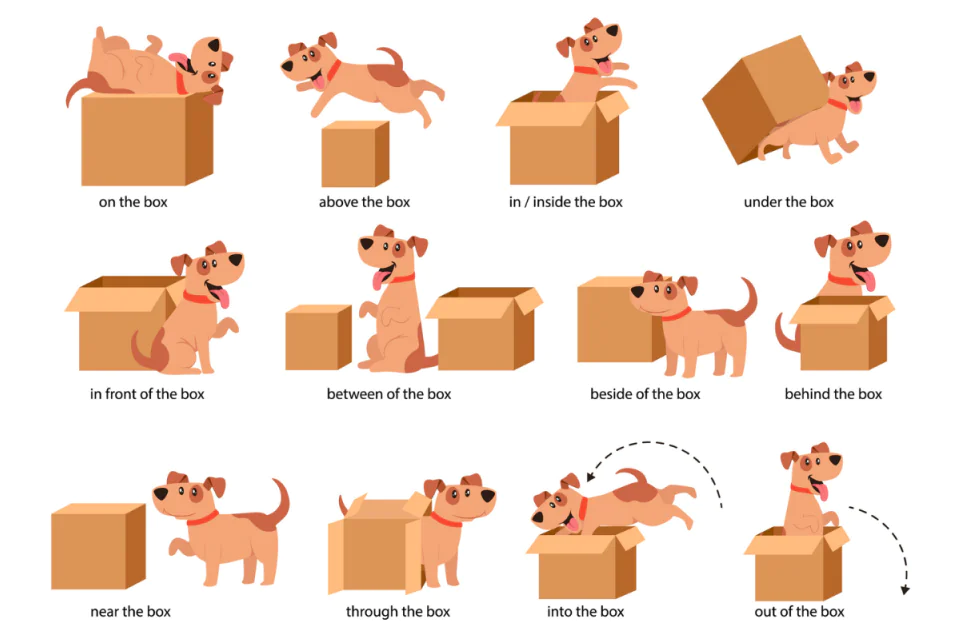 Giới từ chỉ nơi chốn (Preposition of Place): Ngữ pháp & bài tập