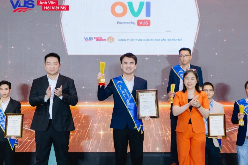 Hệ sinh thái ứng dụng ovi của VUS xuất sắc đạt giải thưởng sao khuê 2026