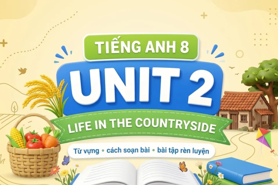 Soạn Tiếng Anh 8 Unit 2 Global Success: Từ vựng, ngữ pháp & giải SGK