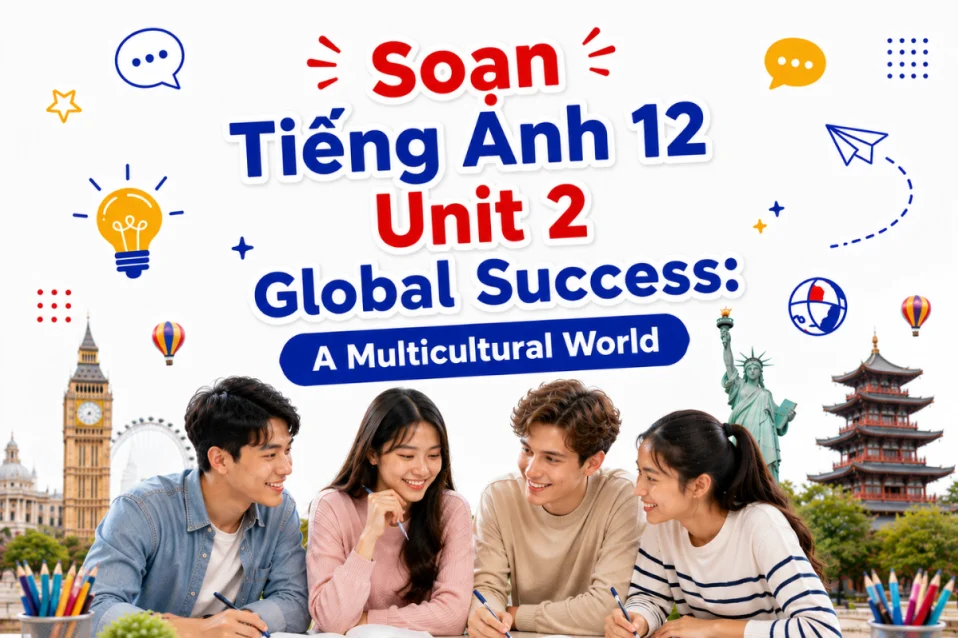 Soạn Tiếng Anh 12 Unit 2 Global Success: Từ vựng, ngữ pháp và giải SGK