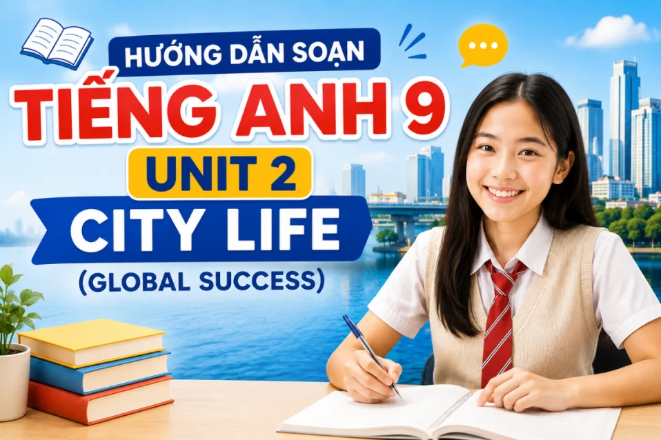 Hướng dẫn soạn tiếng Anh 9 Unit 2: City life (Global Success)