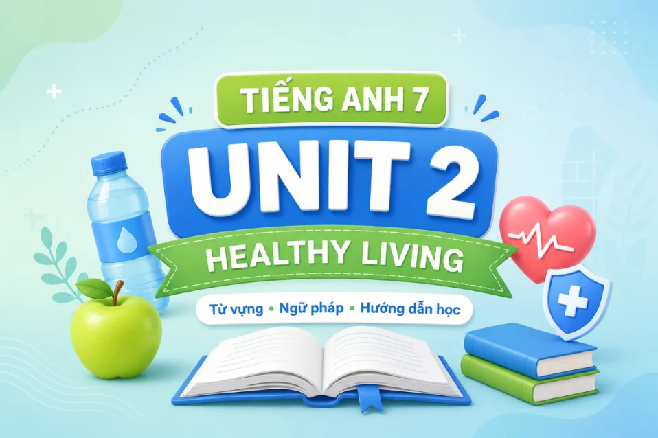 Tiếng Anh lớp 7 Unit 2 Global Success: Từ vựng, ngữ pháp & giải SGK