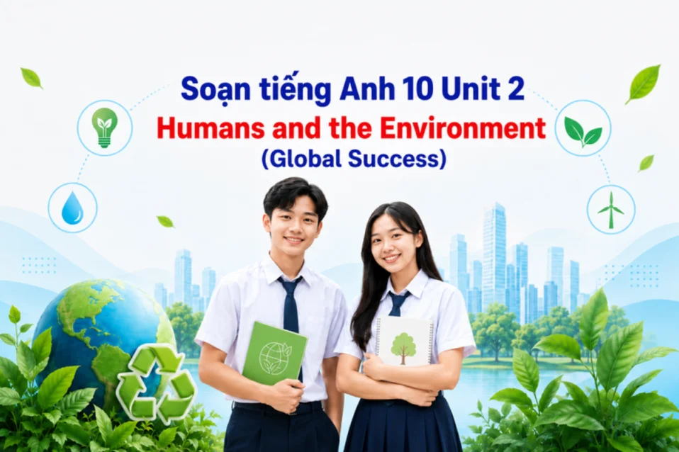 Soạn tiếng Anh 10 Unit 2: Humans and the Environment (Global Success)