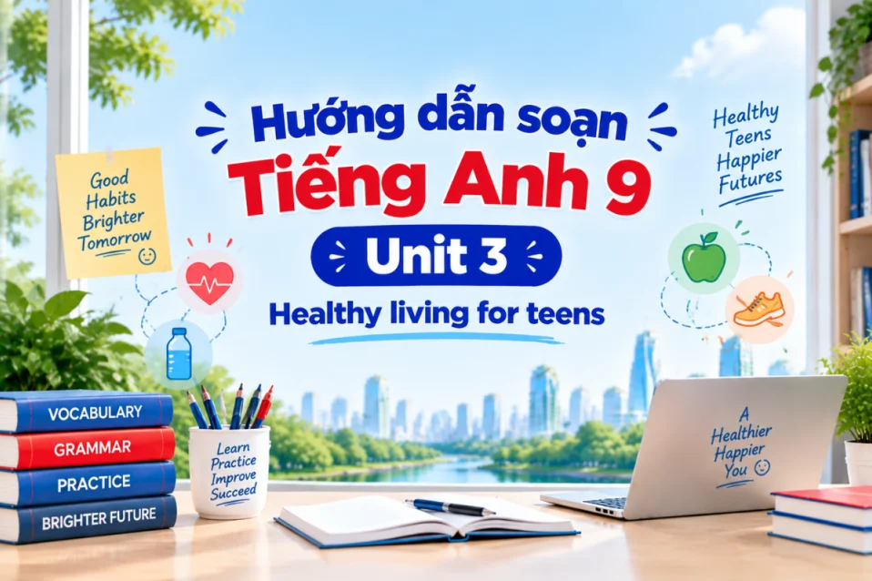 Tiếng Anh 9 Unit 3 Global Success: Từ vựng, ngữ pháp & hướng dẫn giải SGK