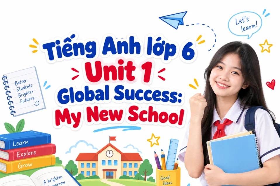 Hướng dẫn soạn Tiếng Anh lớp 6 Unit 1 Global Success & cách tự học