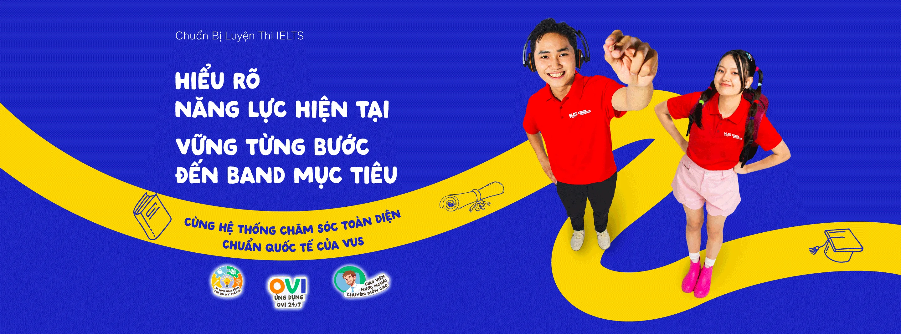 [VUS] PRE-IELTS - Khóa học chuẩn bị luyện thi IELTS