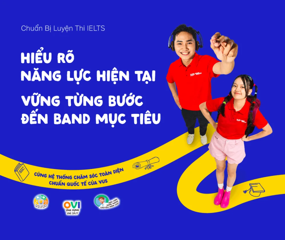 [VUS] PRE-IELTS - Khóa học chuẩn bị luyện thi IELTS
