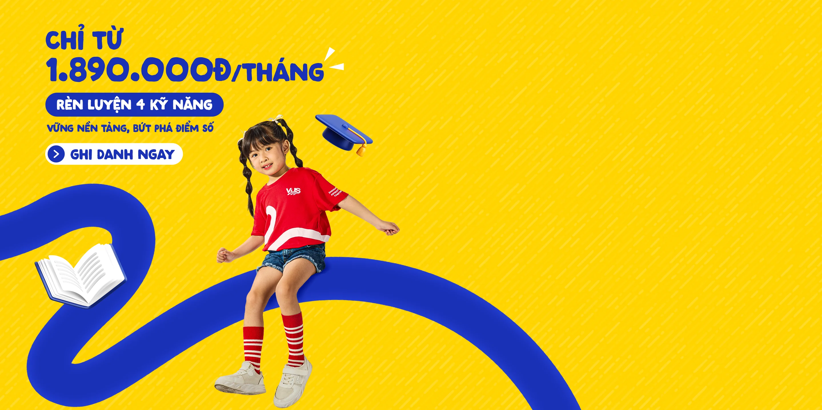 Chỉ từ 1.8Tr/tháng - Homepage - https://tienganh.vus.edu.vn/