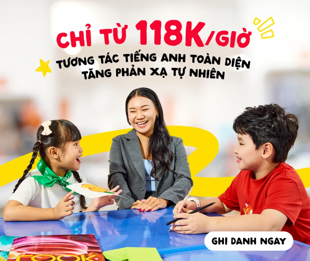Chỉ từ 118K/giờ - Home - english.vus.edu.vn