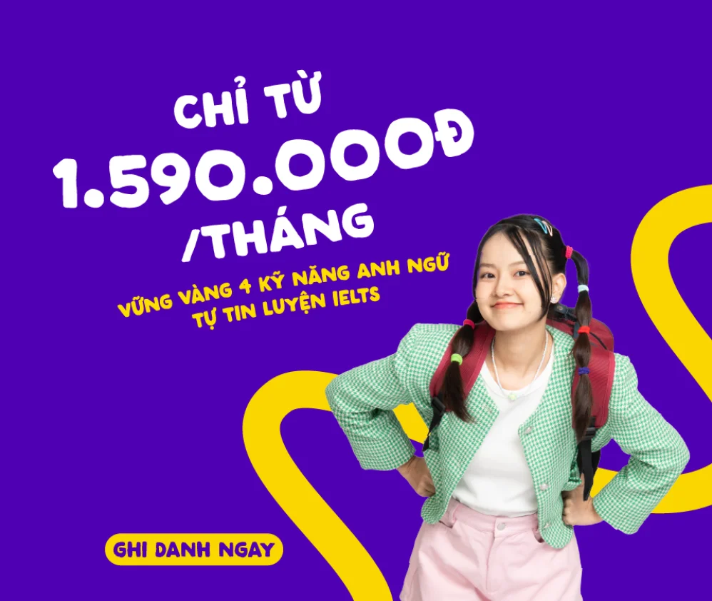 Chỉ từ 1.6tr/tháng - EH - english.vus.edu.vn