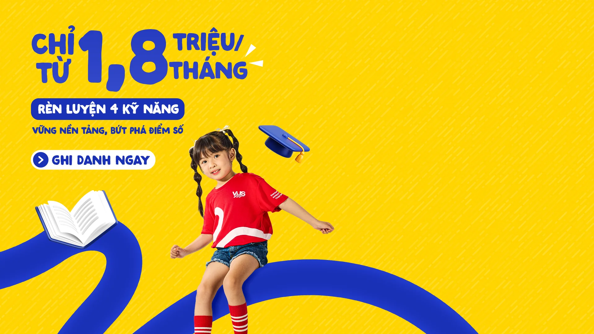Chỉ từ 1.8Tr/tháng - Homepage - https://tienganh.vus.edu.vn/
