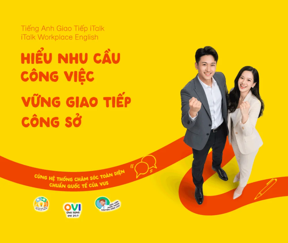 [VUS] Tiếng Anh giao tiếp cho người bận rộn
